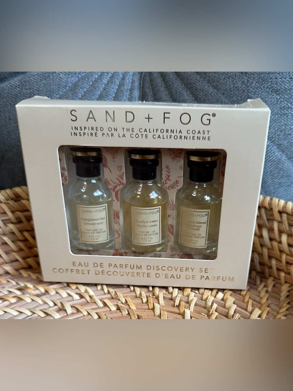 Sand + Fog Body Oils Discovery Set - Three 7.5ml Bottles